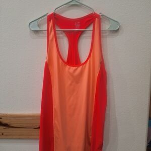 Womens Under Armour Vibrant Orange Racerback Tank Top